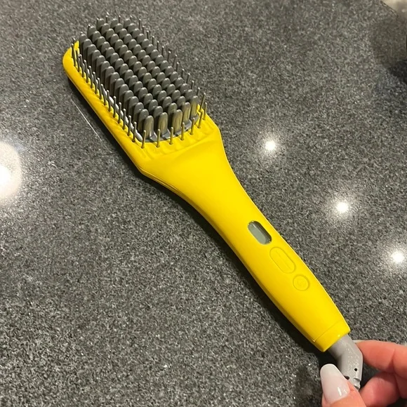 Heated Brush Drybar Straightening Brush Drybar The Baby Brush